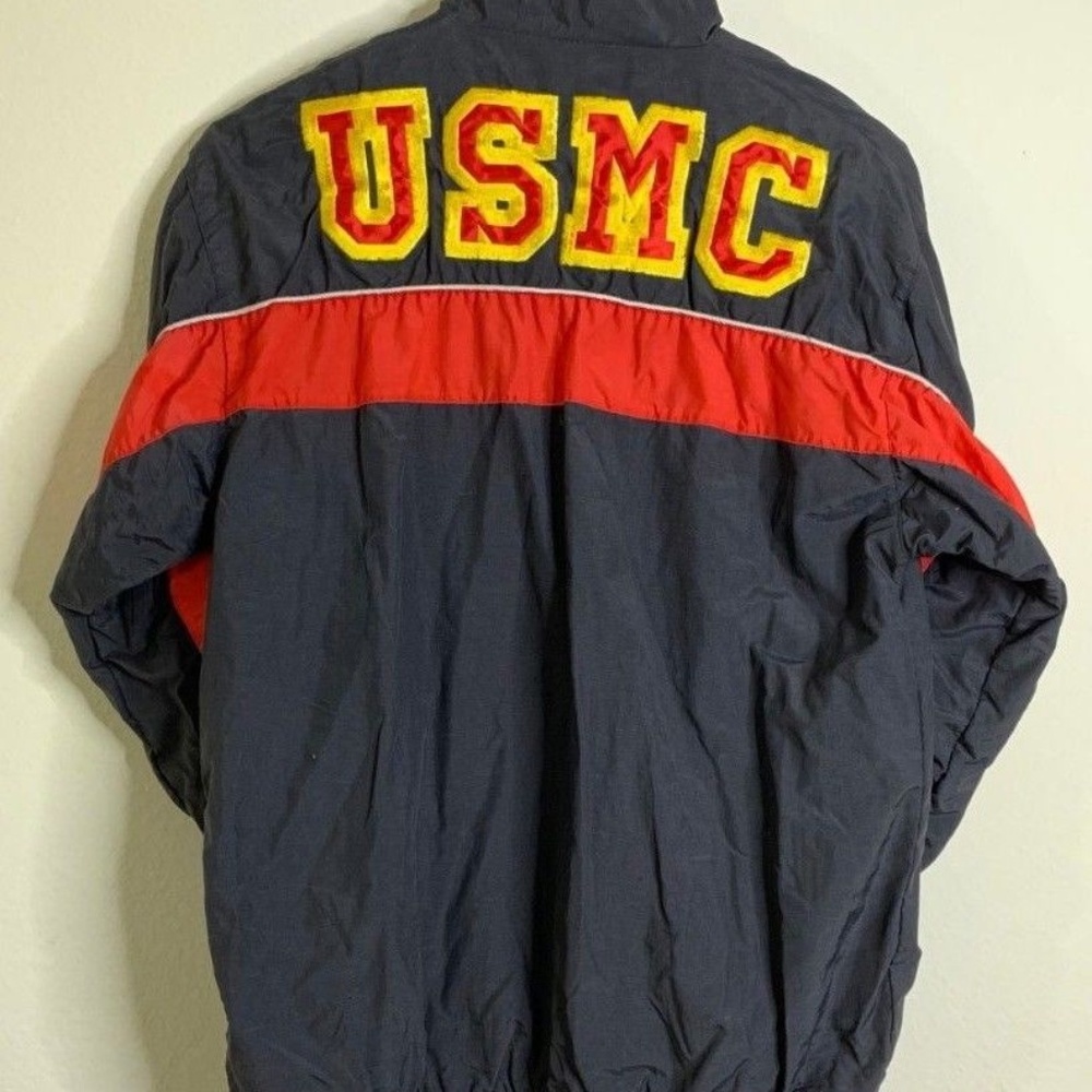 USMC The Few The Proud Marines Color Block  Jacket